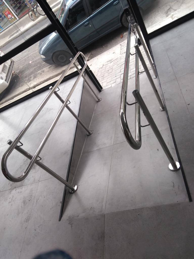 Corrimão Inox para Rampa (2)