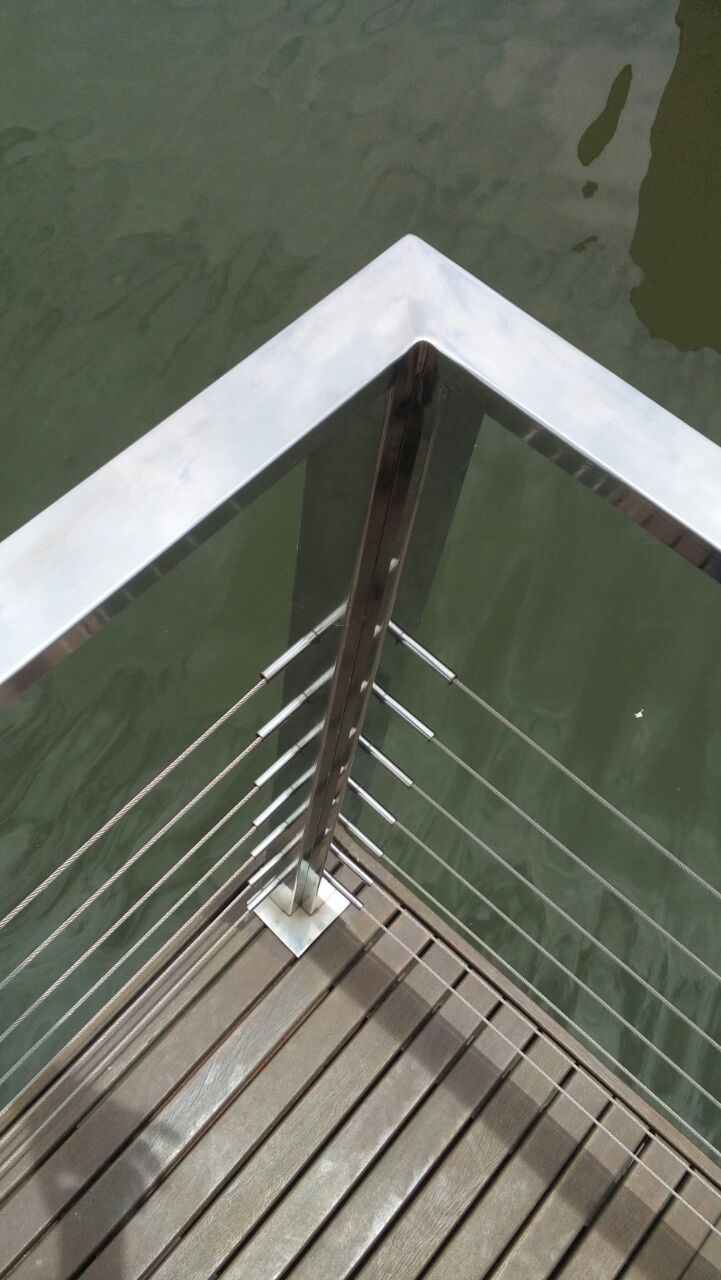 Guarda Corpo de Cabo de Aço