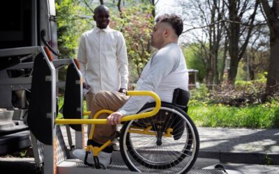 Corrimão para deficiente