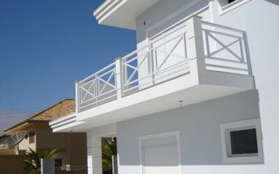 Parapeito de aço inox