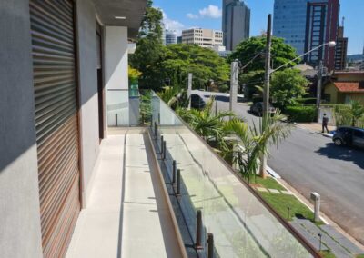 Guarda Corpo em Vidro e Inox no Litoral Paulista em Ilha Comprida