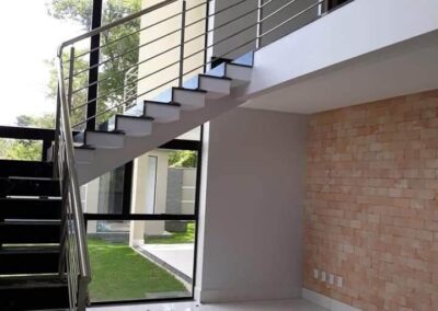 Guarda Corpo em Vidro e Inox no Litoral Paulista em Ilha Comprida