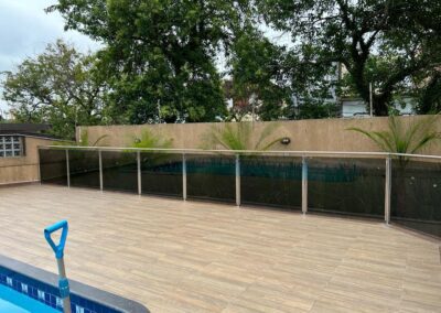 Guarda Corpo em Vidro e Inox no Litoral Paulista em Ilha Comprida
