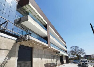 Guarda Corpo de Vidro com Inox