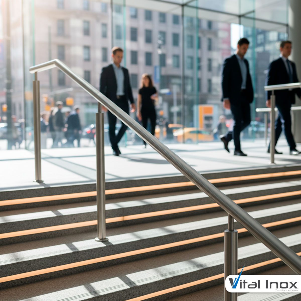 Corrimão Inox