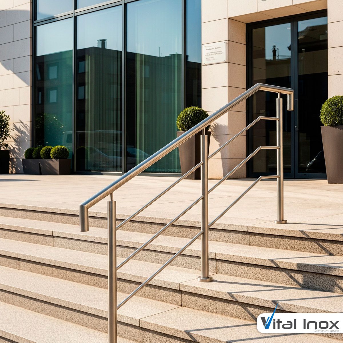 Corrimão Inox