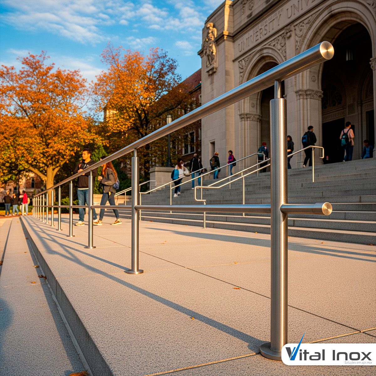 Corrimão Inox