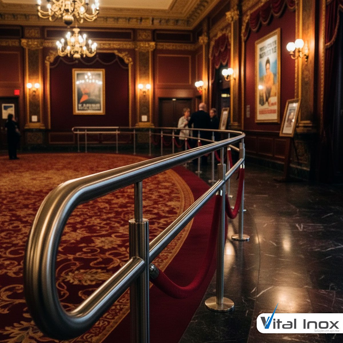 Corrimão Inox