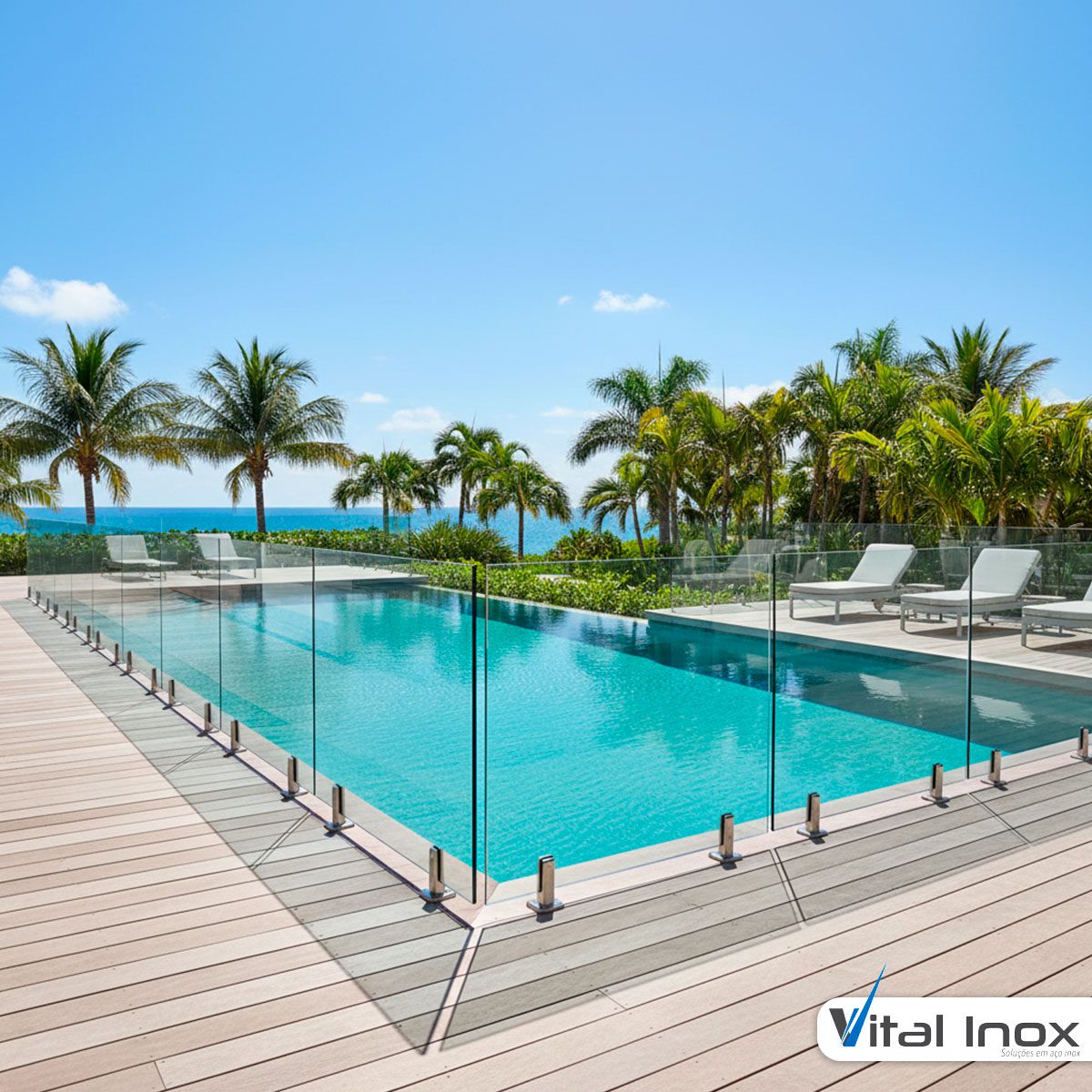 Guarda Corpo de Vidro Temperado