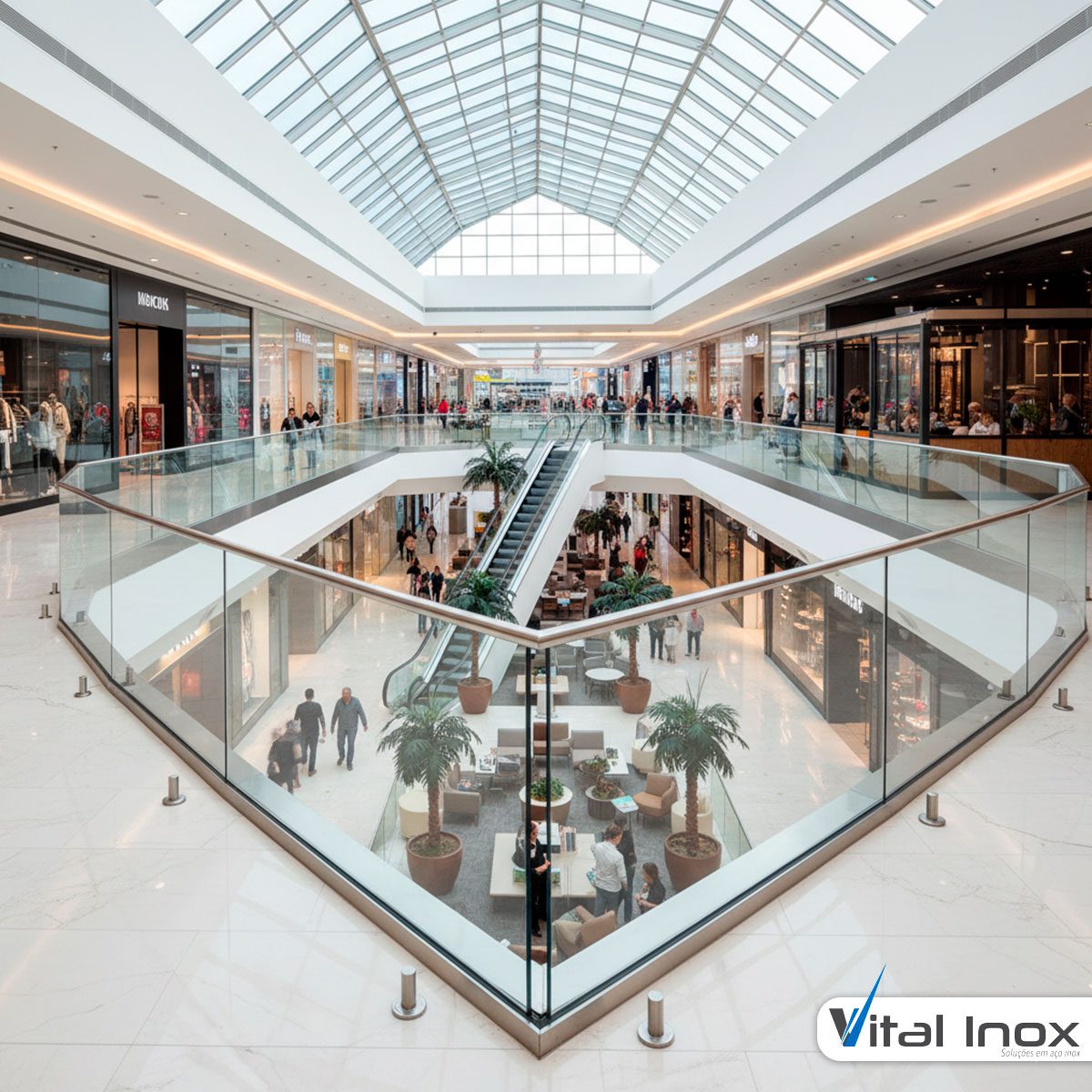 Guarda Corpo de Vidro Temperado