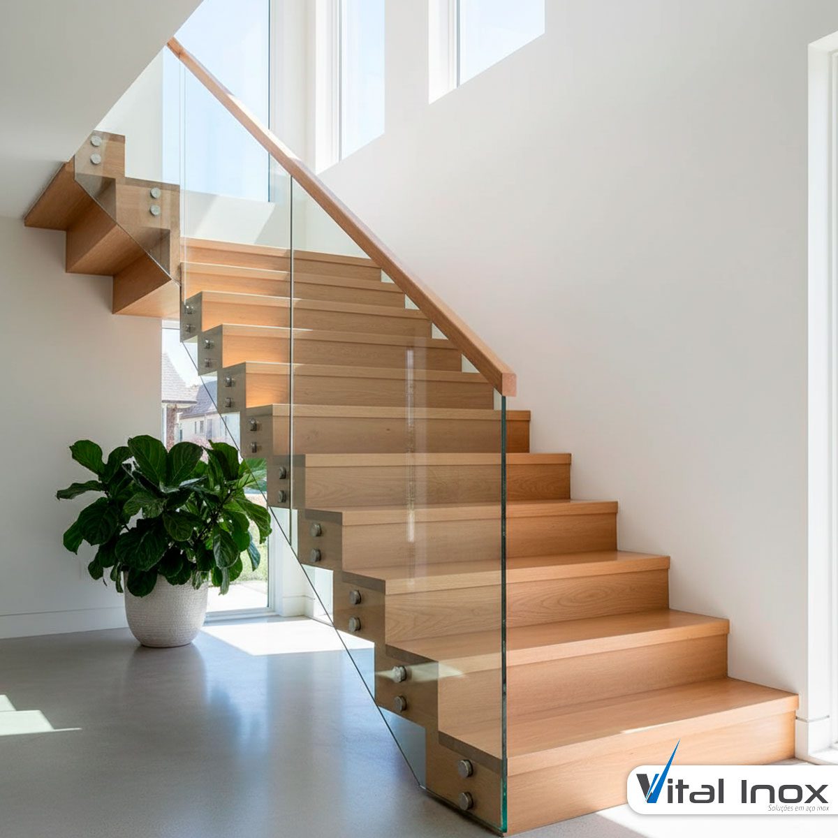 Guarda Corpo de Vidro Temperado