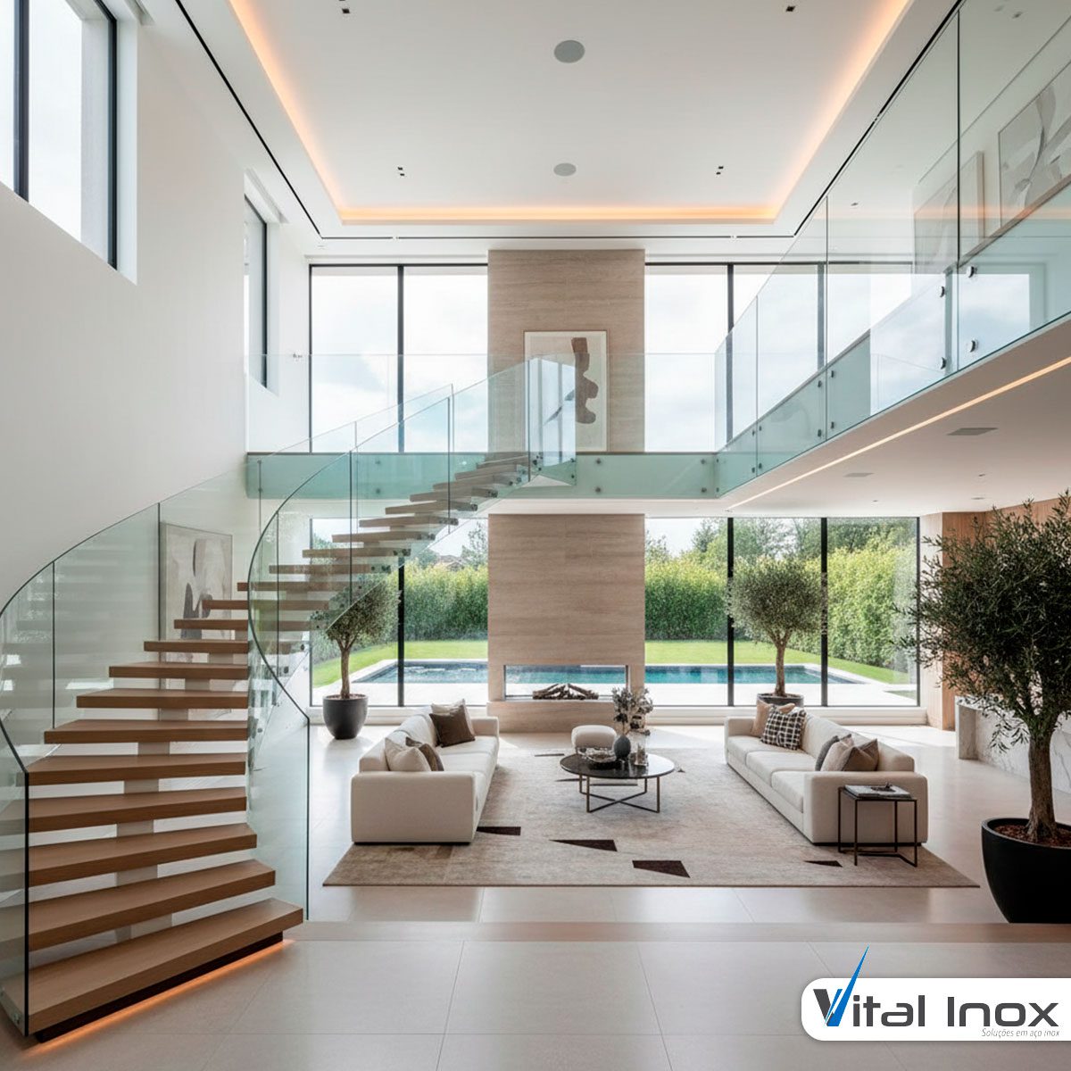 Guarda Corpo de Vidro Temperado