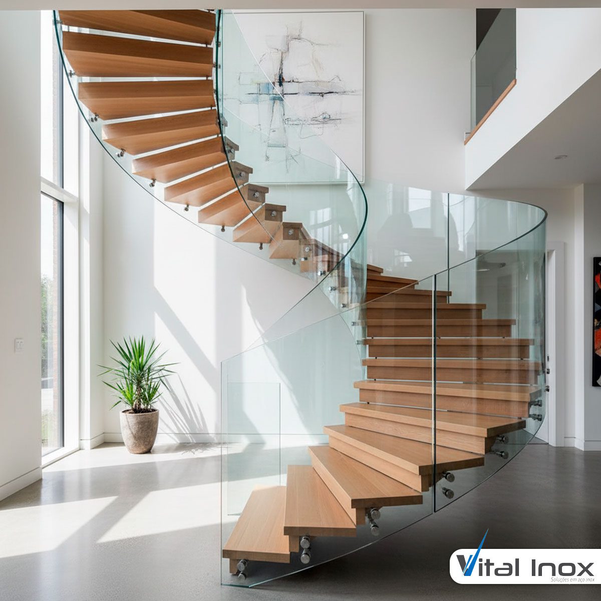 Guarda Corpo de Vidro Temperado