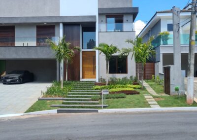 Guarda Corpo de Vidro com Inox