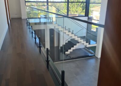 Guarda Corpo de Vidro com Inox