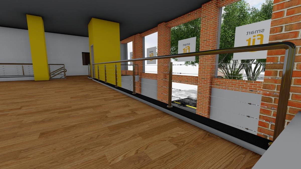 Guarda Corpo de Cabo de Aço