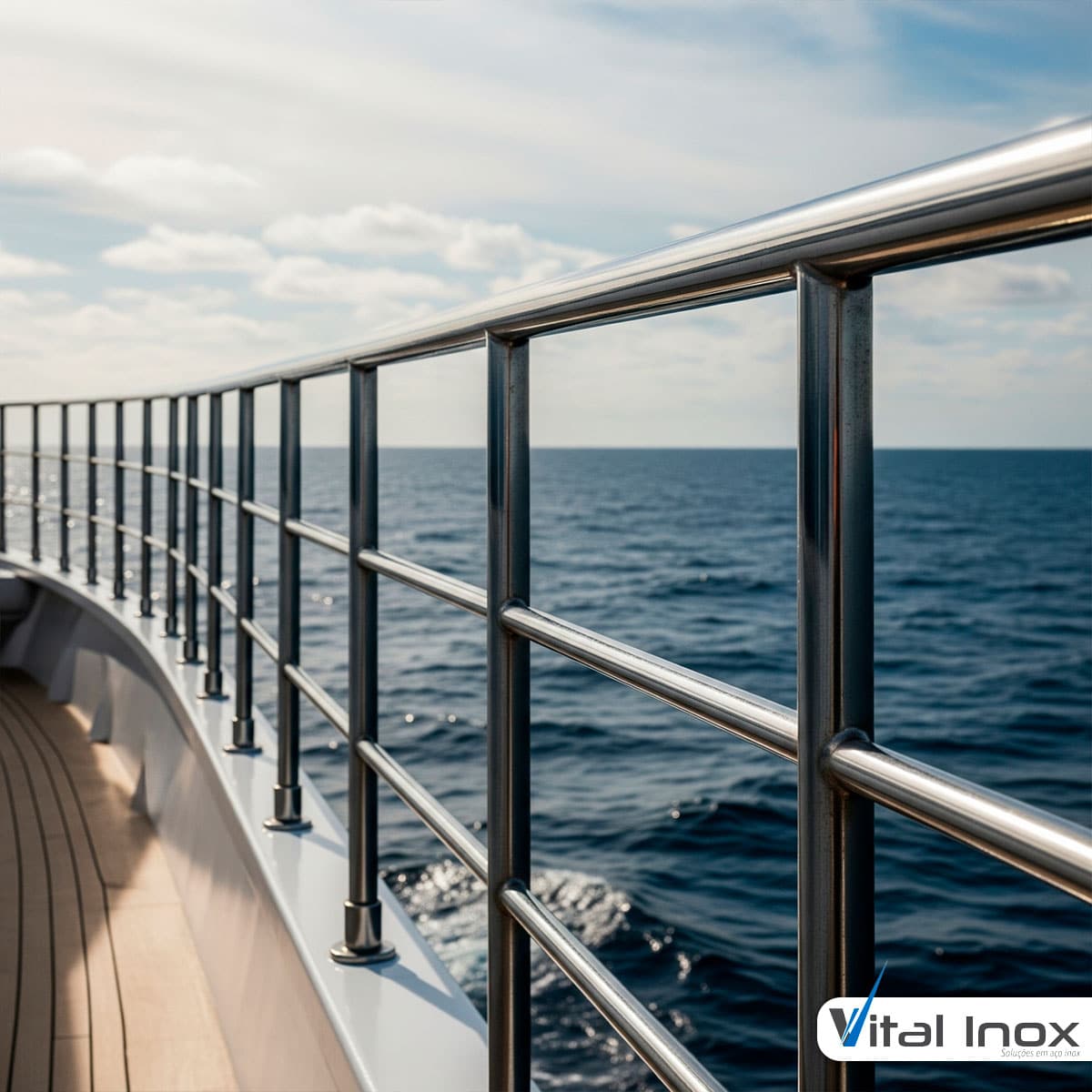 Guarda Corpo de Inox