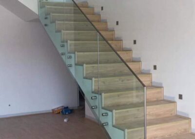 Guarda Corpo de Vidro com Inox