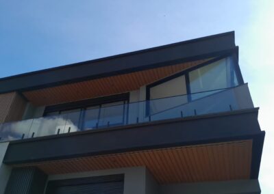 Guarda Corpo de Vidro com Inox