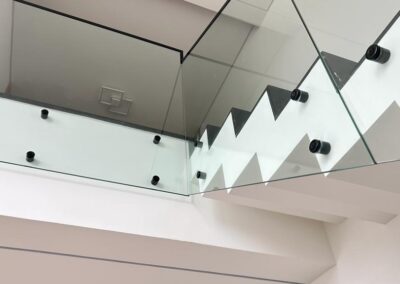 Guarda Corpo de Vidro com Inox