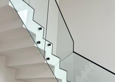 Guarda Corpo de Vidro com Inox