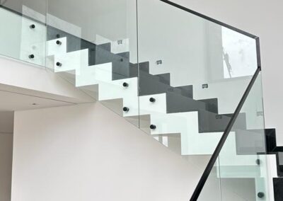 Guarda Corpo de Vidro com Inox