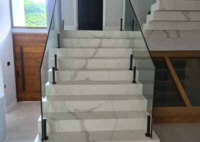 Guarda Corpo de Vidro com Inox