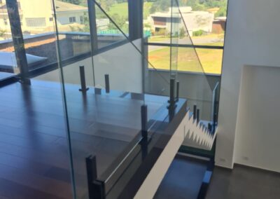 Guarda Corpo de Vidro com Inox